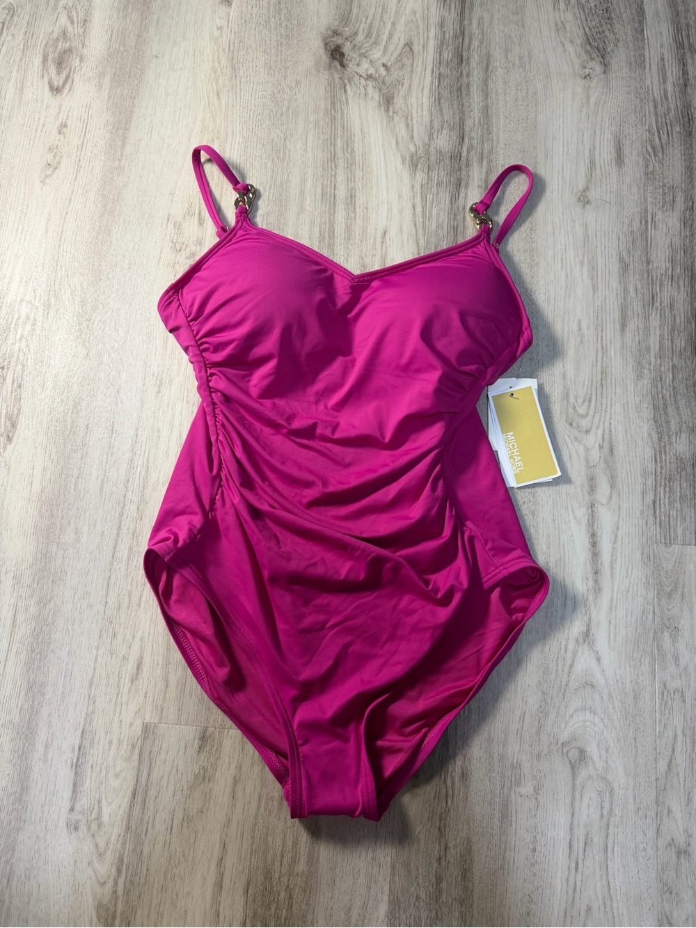 Michael Kors Fuchsia One-Piece Swimsuit